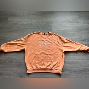 Coral “Surf” Crewneck